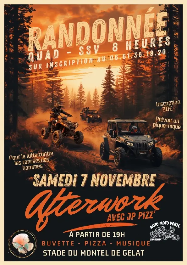 LUCINE RANDO QUAD-SSV + AFTERWORK 7 NOVEMBRE 2026