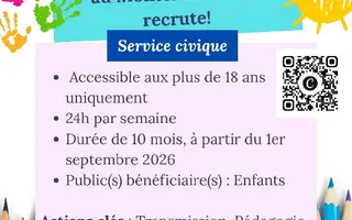 ANNONCE SERVICE CIVIQUE ECOLE MICHEL MATINIER