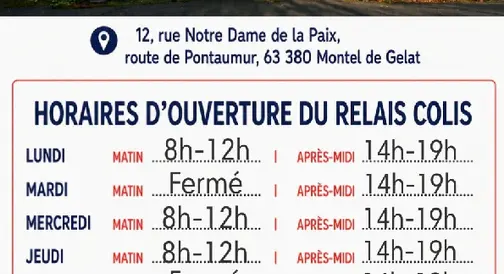 DOMAINE DES PECHERIES - RELAIS COLIS