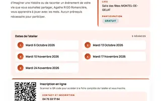 CLIC ATELIER ECRITURE OCT-NOV 2026